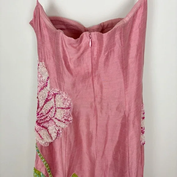 LA FUORI Petaleeza Corset Gown in Peony Size S - Picture 7 of 13